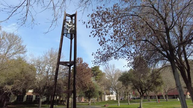 Clock tower of the campus of UNLV