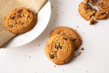 cookies ,Chocolate chip cookies shot