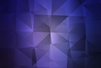 Obraz premium Light Purple vector low poly background.