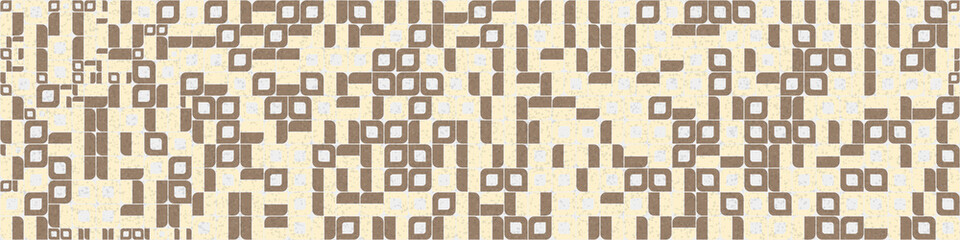 Abstract Geometric Pattern generative computational art illustration