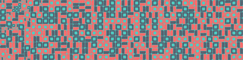 Abstract Geometric Pattern generative computational art illustration