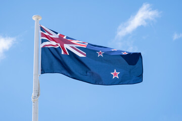 The New Zealand flag 
