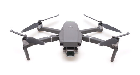 Portable drone isolated