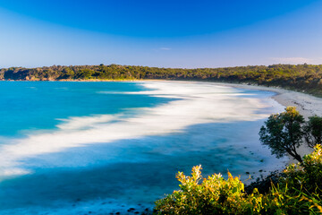 Seascape along Bingie Dreaming Track in
Meringo