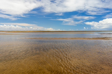 Praia paradisíaca, Ilha de Goré, Aracajú, Sergipe. 