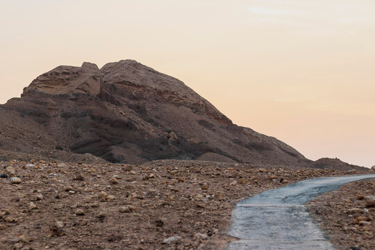 93 million years old rocks formations known as Jebels in Buhais area of Sharjah emirate, UAE