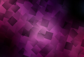 Dark Purple, Pink vector template with rhombus.