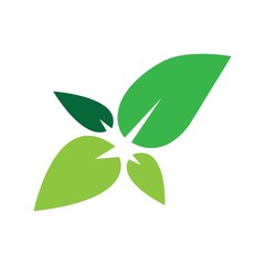 Leaf Logo Vector Illustration Business