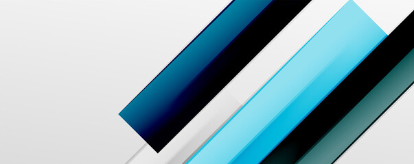 Multicolored lines background. Design template for business or technology presentations, internet posters or web brochure covers