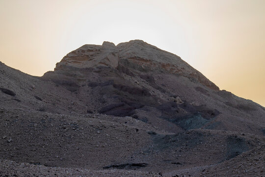93 million years old rocks formations known as Jebels in Buhais area of Sharjah emirate, UAE