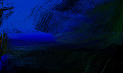 niebieskie tło w grafice z czarnymi elementami