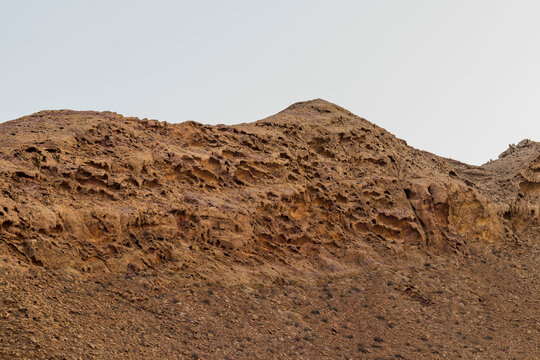93 million years old rocks formations known as Jebels in Buhais area of Sharjah emirate, UAE
