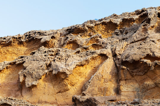 93 million years old rocks formations known as Jebels in Buhais area of Sharjah emirate, UAE