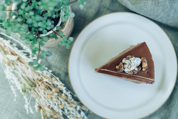 くるみチョコレートケーキ
