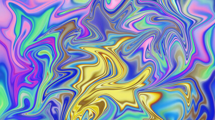 Abstract multi-colored fantasy background