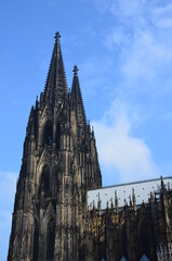 Cologne Cathedral. World Heritage - a Roman Catholic Gothic cathedral in Cologne