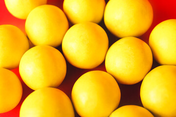 Tasty chewing gums as background