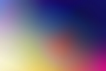 Abstract color gradient, modern blurred background and film grain texture, template with elegant...