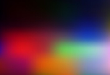 Dark Multicolor vector modern elegant background.