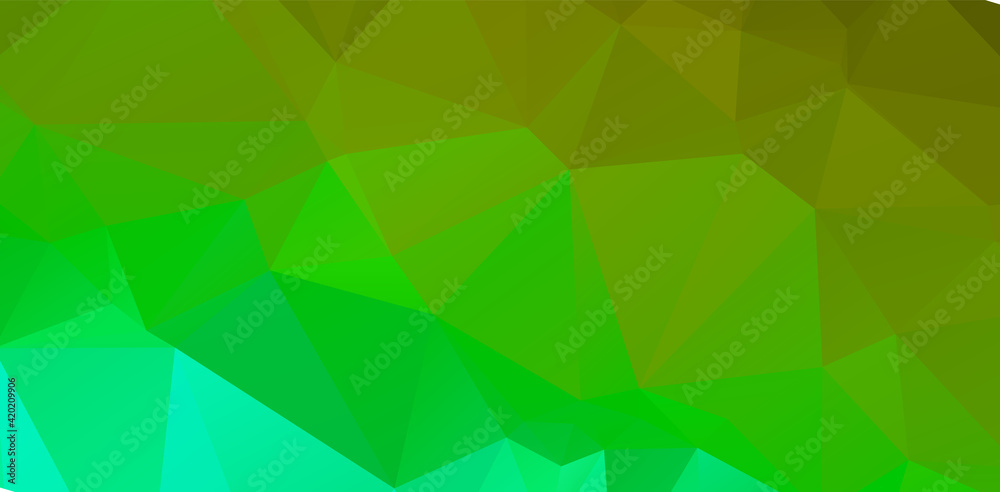 Wall mural Green gradient vivid abstract design background texture graphic modern