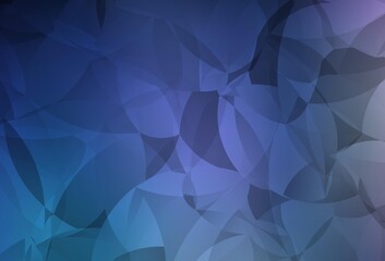 Obraz premium Dark Pink, Blue vector polygonal pattern.