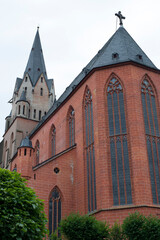 Fototapeta na wymiar Oberwesel (Rhein), Gotische Liebfrauenkirche