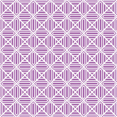 Abstract seamless pattern made with lines and shapes, purple background, perfect for wallpaper, background fills, card, banners