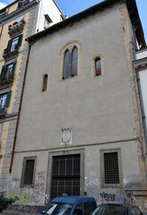 Fototapeta na wymiar Napoli – Chiesa delle Clarisse o di Gesù Redentore
