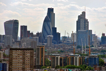Fototapeta na wymiar London Skyline Cityscape England