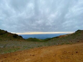 山頂から見た世界