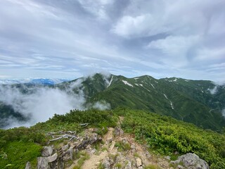 山頂から見た世界