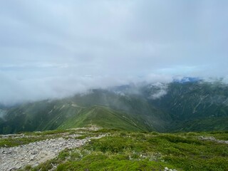 山頂から見た世界
