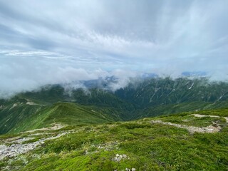 山頂から見た世界
