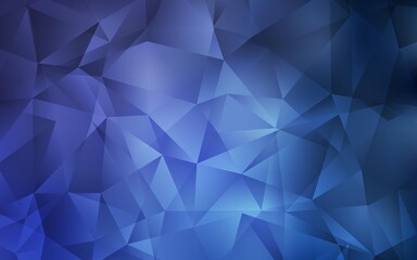 Light BLUE vector low poly texture.
