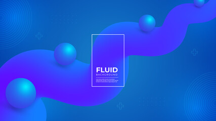 Abstract liquid background. fluid gradient shapes composition