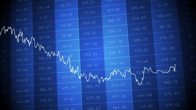 Business Finance Technology Wall Street Stock Market Trend Chart Background