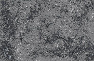 Grunge black and white texture.Overlay illustration over any design to create grungy vintage effect and depth. For posters, banners, retro and urban designs.
