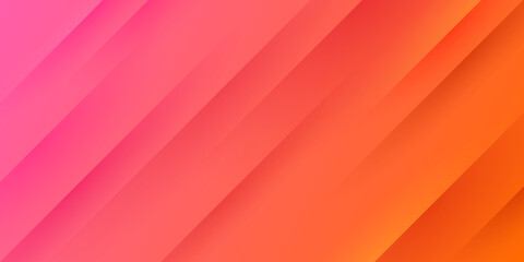 Abstract light red pink & orange gradient background with diagonal stripe lines and texture. Modern & simple banner design. You can use for business presentation, poster, template. Vector illustration