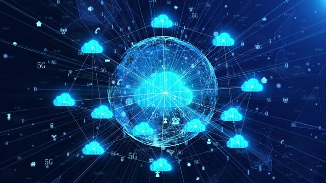 Cloud Computing And Cloud Service Technology Earth Network