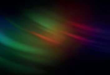 Dark Green, Red vector modern elegant backdrop.