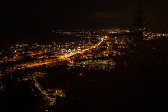 Stadt Kapfenberg Bei Nacht