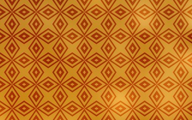 Light Orange vector pattern in square style.