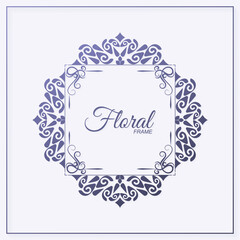 decorative ornament frame background