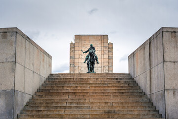 Monument to Jan Žižka of Trocnov in Vítkov hill