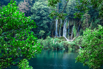 waterfall in the forest