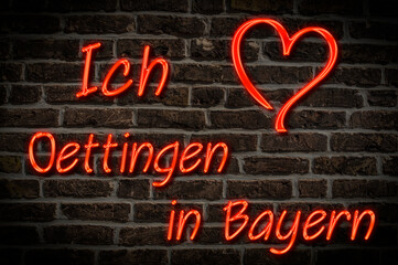 Obraz premium Oettingen in Bayern