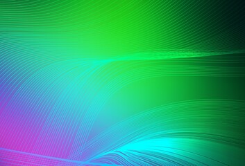 Light Pink, Green vector colorful blur backdrop.