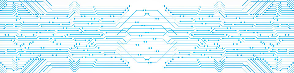 Abstract Digital Technology Background, blue circuit board pattern, microchip, power line