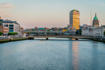 Obraz premium Dublin Dawn