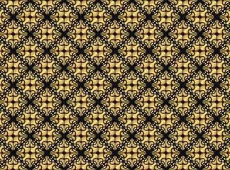 Luxury gold ornament pattern design background